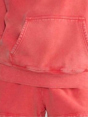 Aritzia womens Sweatfleece mega Sweatpant in Sun-Faded Cherry Red
